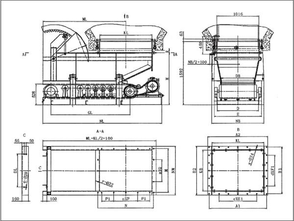 扇形閥門帶式（甲帶）給料機(jī)的承載能力較強(qiáng)、噪音低、整機(jī)使用壽命長