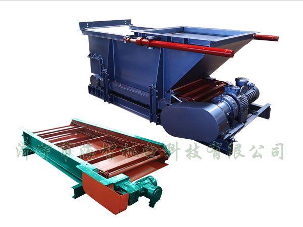 鏈板式給料機(jī)包括電控系統(tǒng)，電控系統(tǒng)包括就地控制系統(tǒng)和/或遠(yuǎn)程控制系統(tǒng)